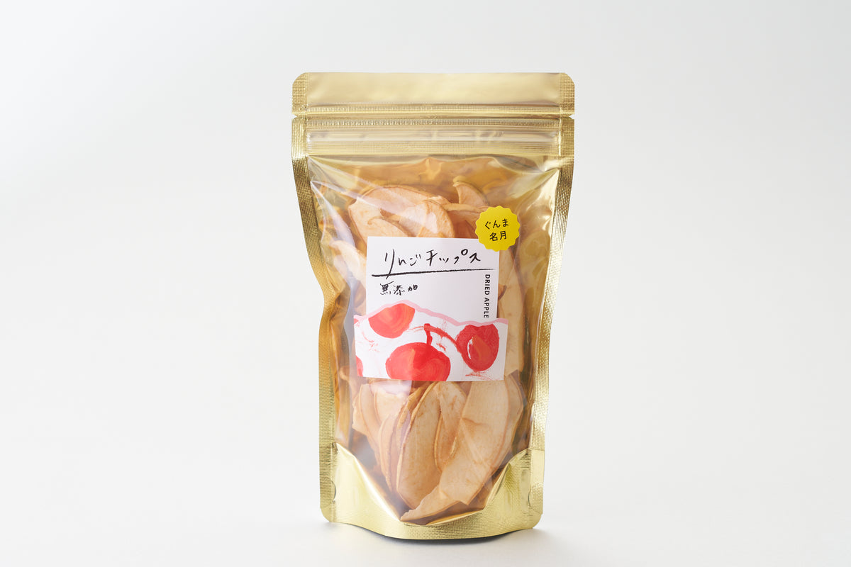 無添加ドライりんごチップス – 山とりんご